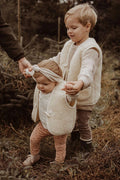 Gilet en laine Flat White