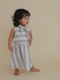 Sardine Stripes Sleeveless Dress