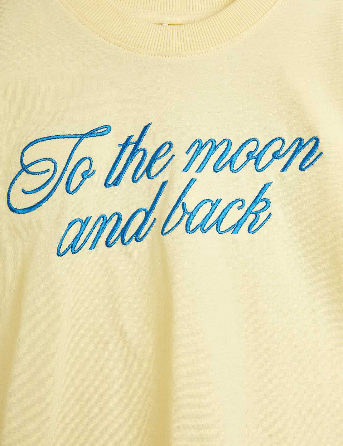 Mini Rodini To The Moon Embroidered T-Shirt