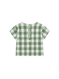 Dill Gingham Boxy T-Shirt