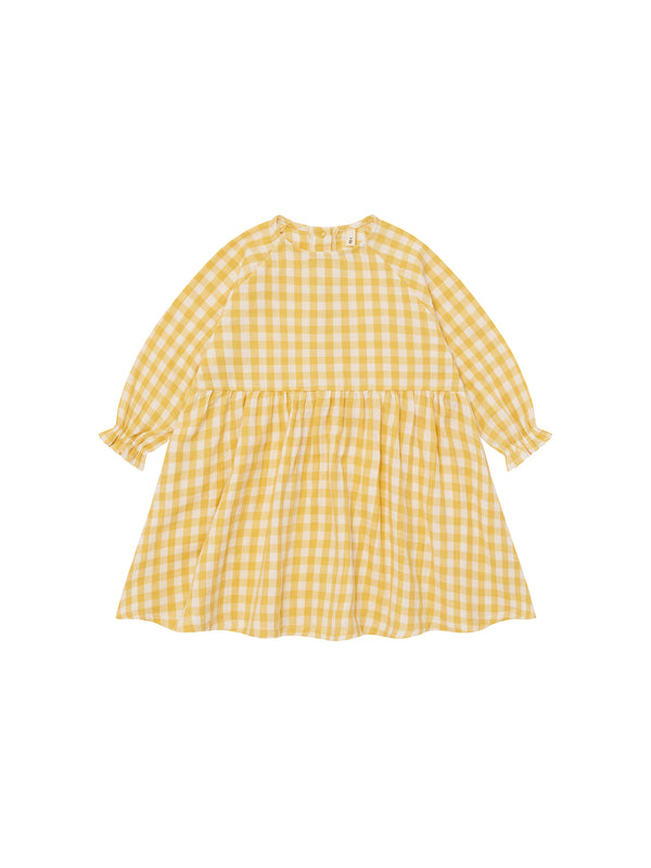 Honeycomb Gingham Field Dress