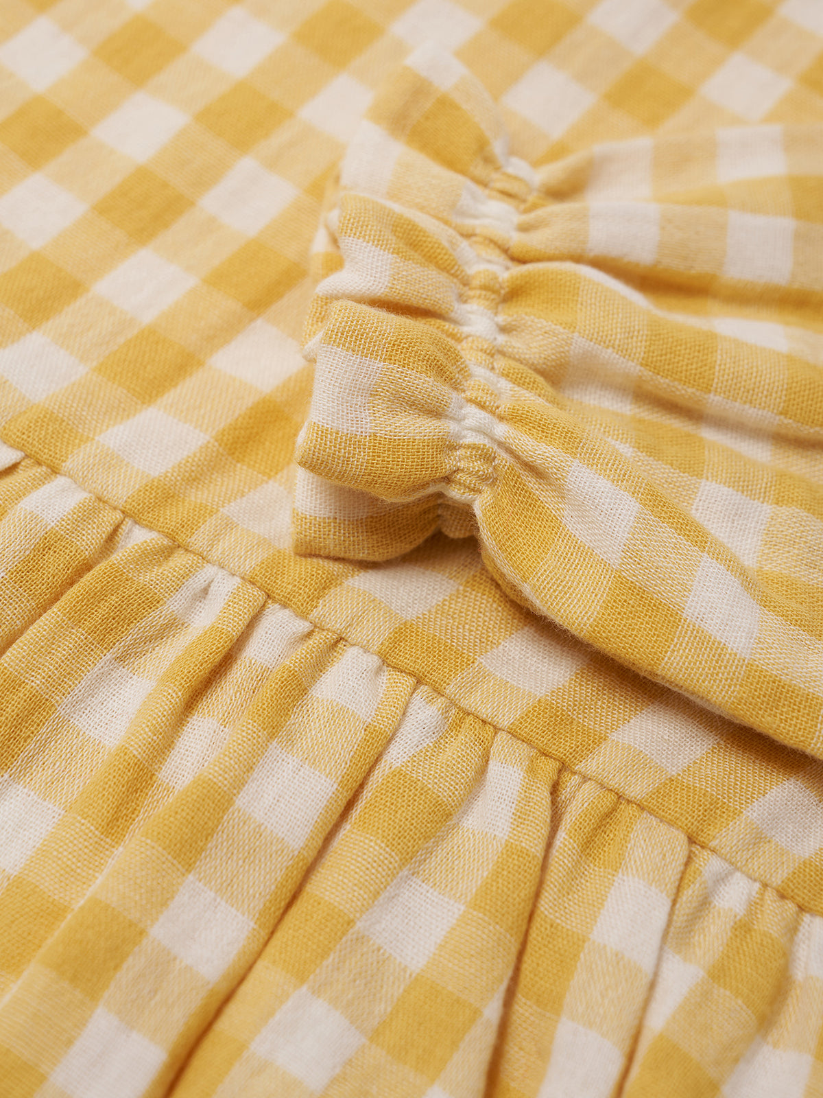 Honeycomb Gingham Field Dress