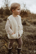 Gilet en laine Flat White