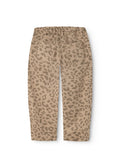 Pando Chinohose mit Leopardenprint