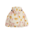 Kittens Faux Fur Collar Puffer Jacket