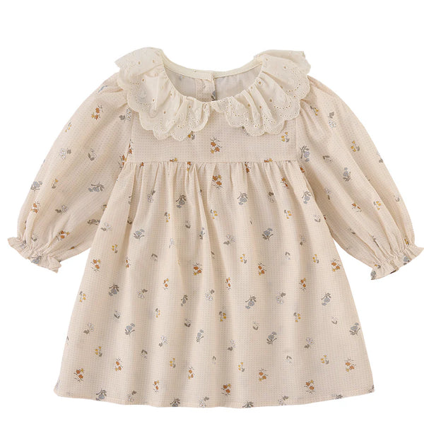 Floral Long-Sleeve Dress