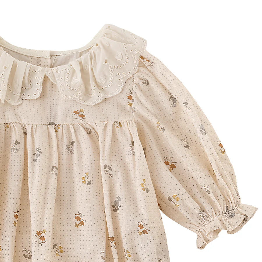 Floral Long-Sleeve Dress