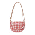Gingham Ruffle Bow Bag