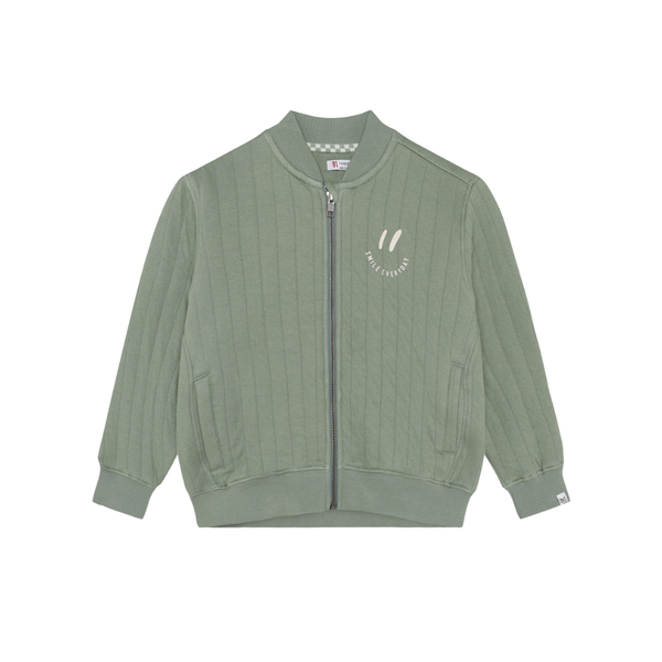 Zip Cardigan Lily Pad