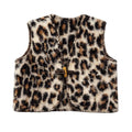 We Are Wovens Milo Leopard Wool Vest