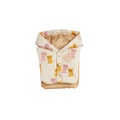Kittens Faux Fur Collar Puffer Jacket