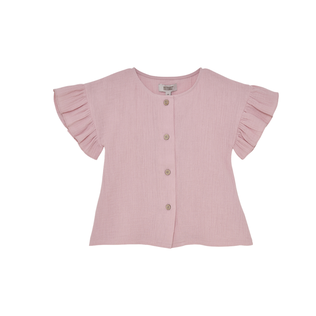 Muslin Blouse Pale Mauve