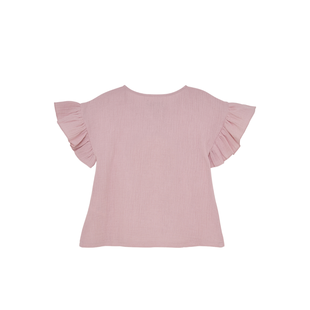 Muslin Blouse Pale Mauve