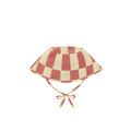 Tomato stripes bucket sun hat