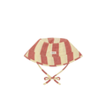 Tomato stripes bucket sun hat