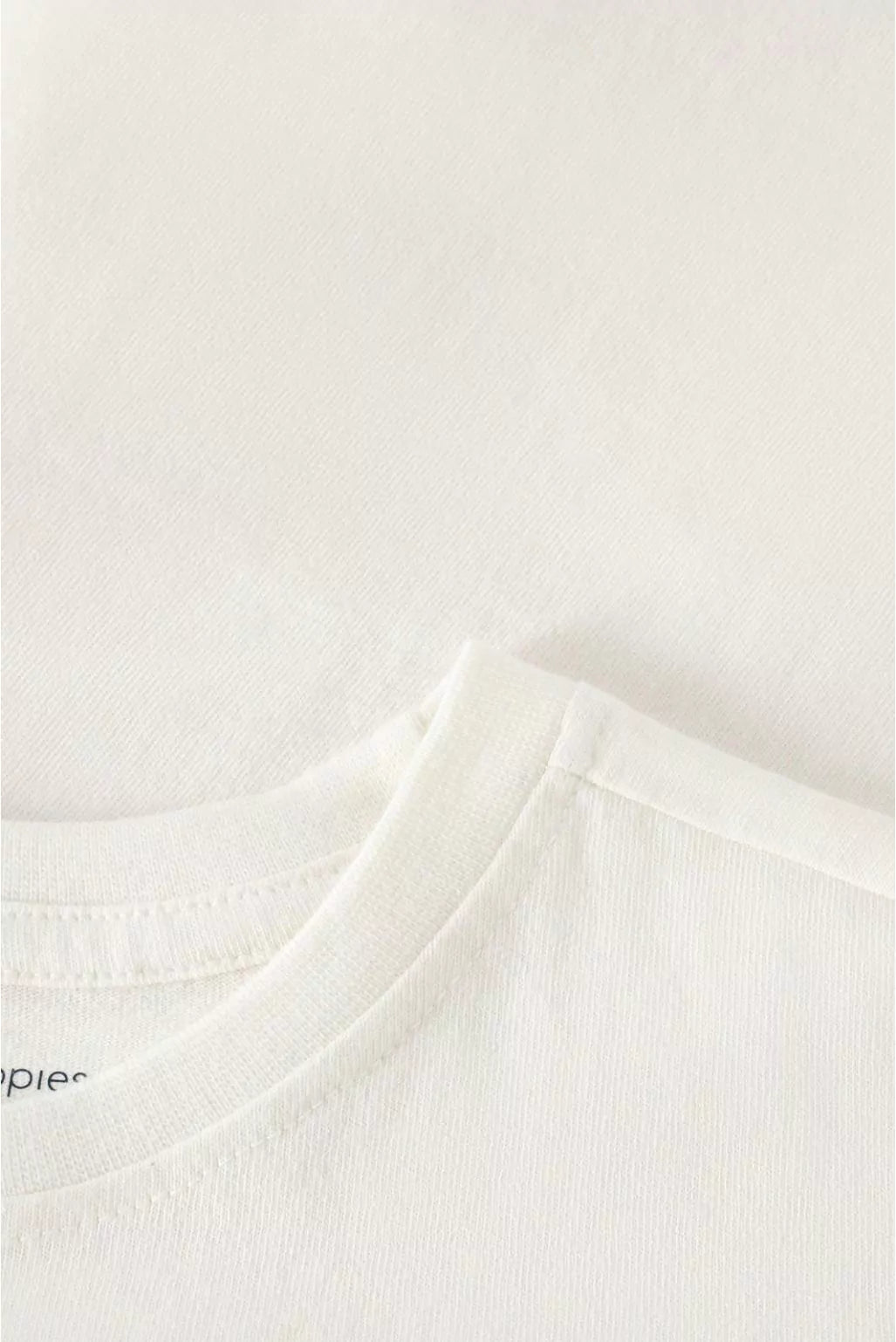 Single Jersey T-Shirt Egret