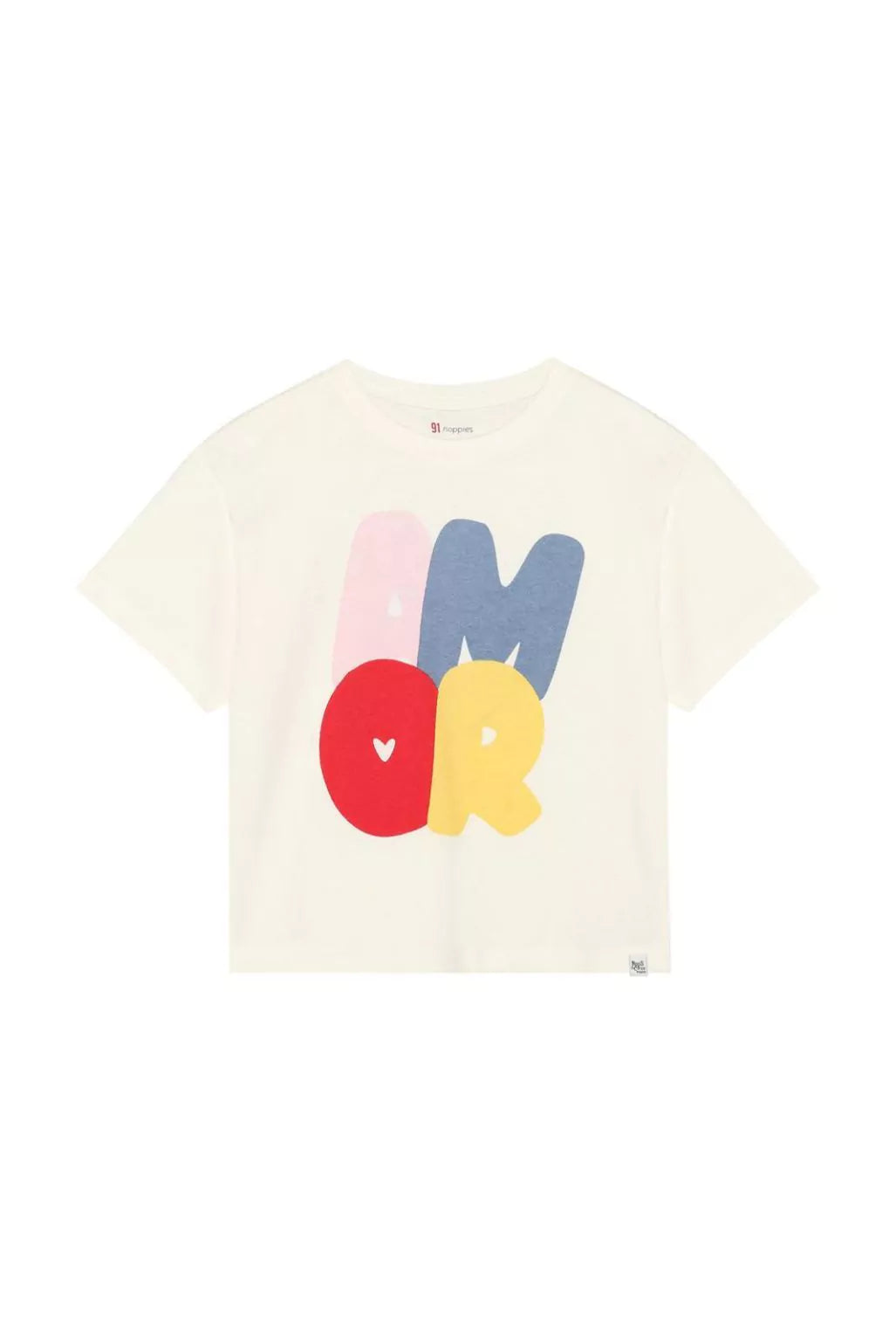 Single Jersey T-Shirt Egret