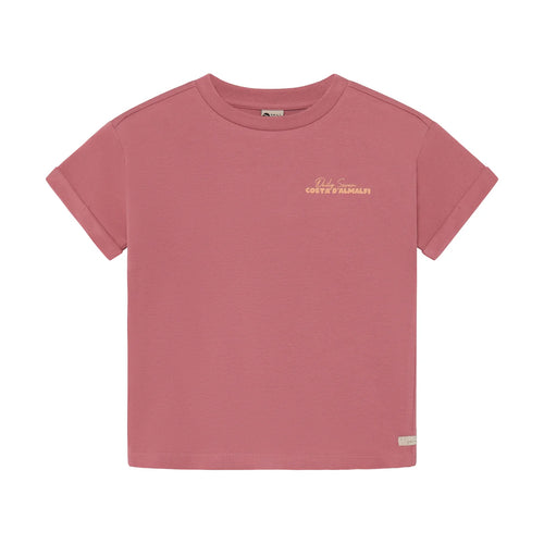 Backprint T-Shirt Heather Rose