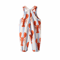Lobster Woven Overalls