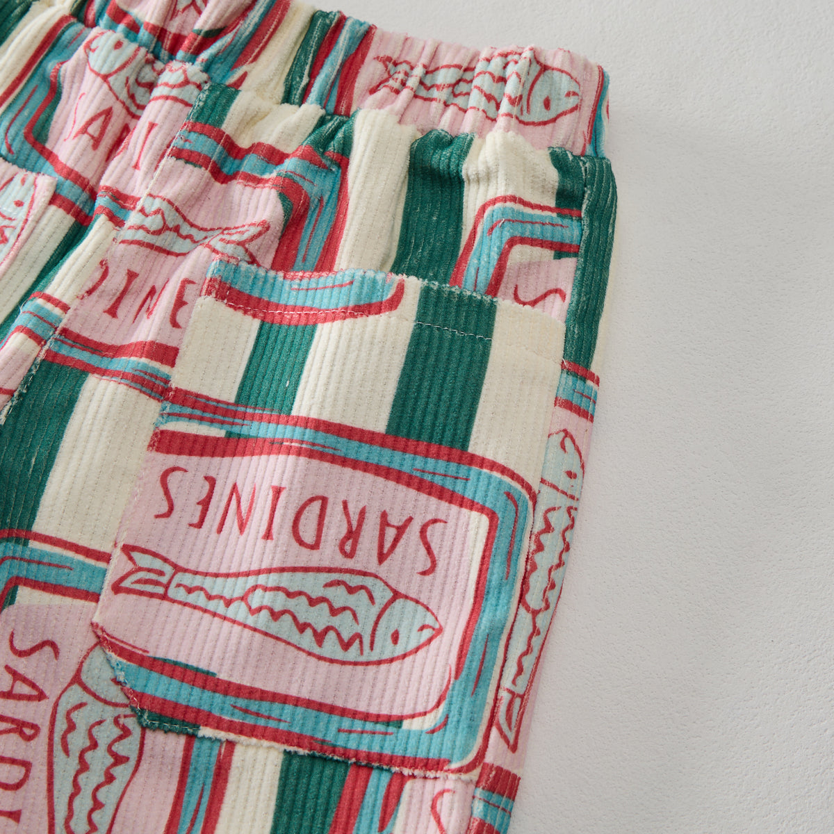 Sardine Stripe Corduroy Pants | MiniOlie