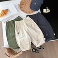 Little Animal Embroidered Pants | MiniOlie