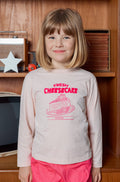 Bonton Taxo Cheesecake Cotton Tee in Pink