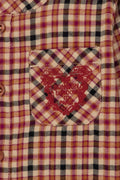 Bonton Never Check Cotton Baby Shirt in Multi