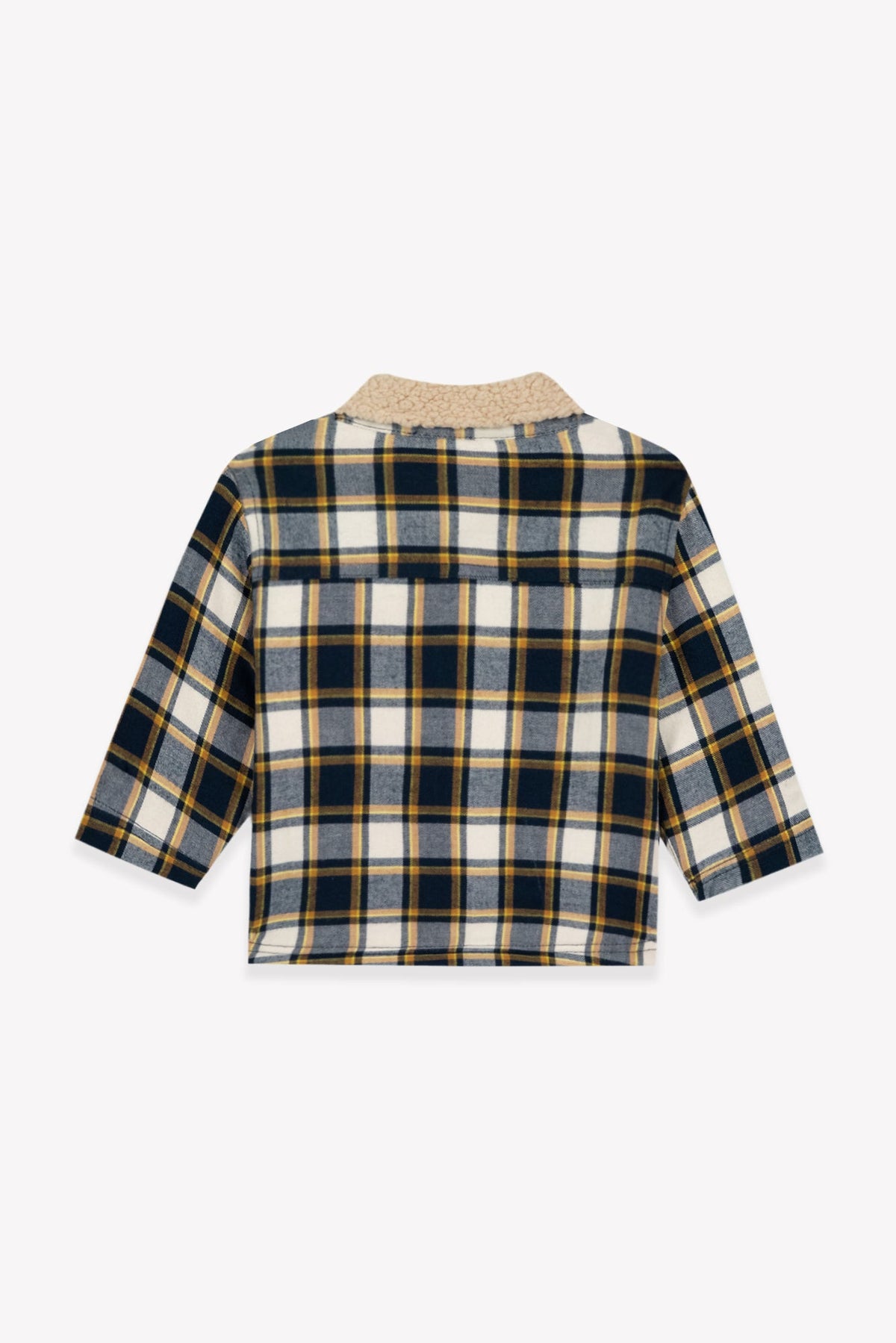 Bonton Piloti Check Baby Overshirt in Multi