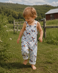 Dachshund Checkerboard Overalls | MiniOlie