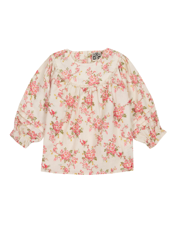 Pavot Baumwollbluse mit Blumenprint