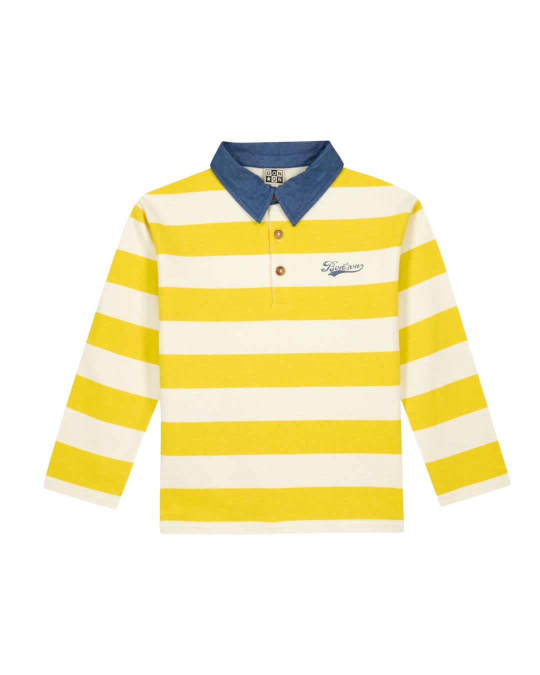 Pesto Striped Cotton Polo