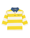 Pesto Striped Cotton Polo Baby