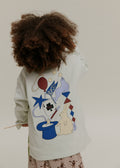Loyle Seagreen Long Sleeve T-Shirt by Claude & Co