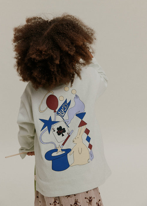 Loyle Seagreen Long Sleeve T-Shirt by Claude & Co