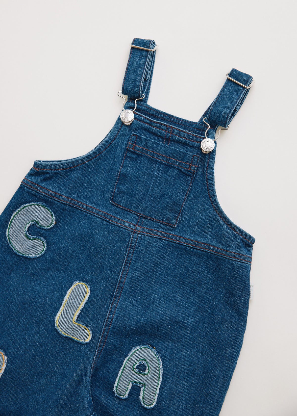 Blythe Patch Denim-Latzhose