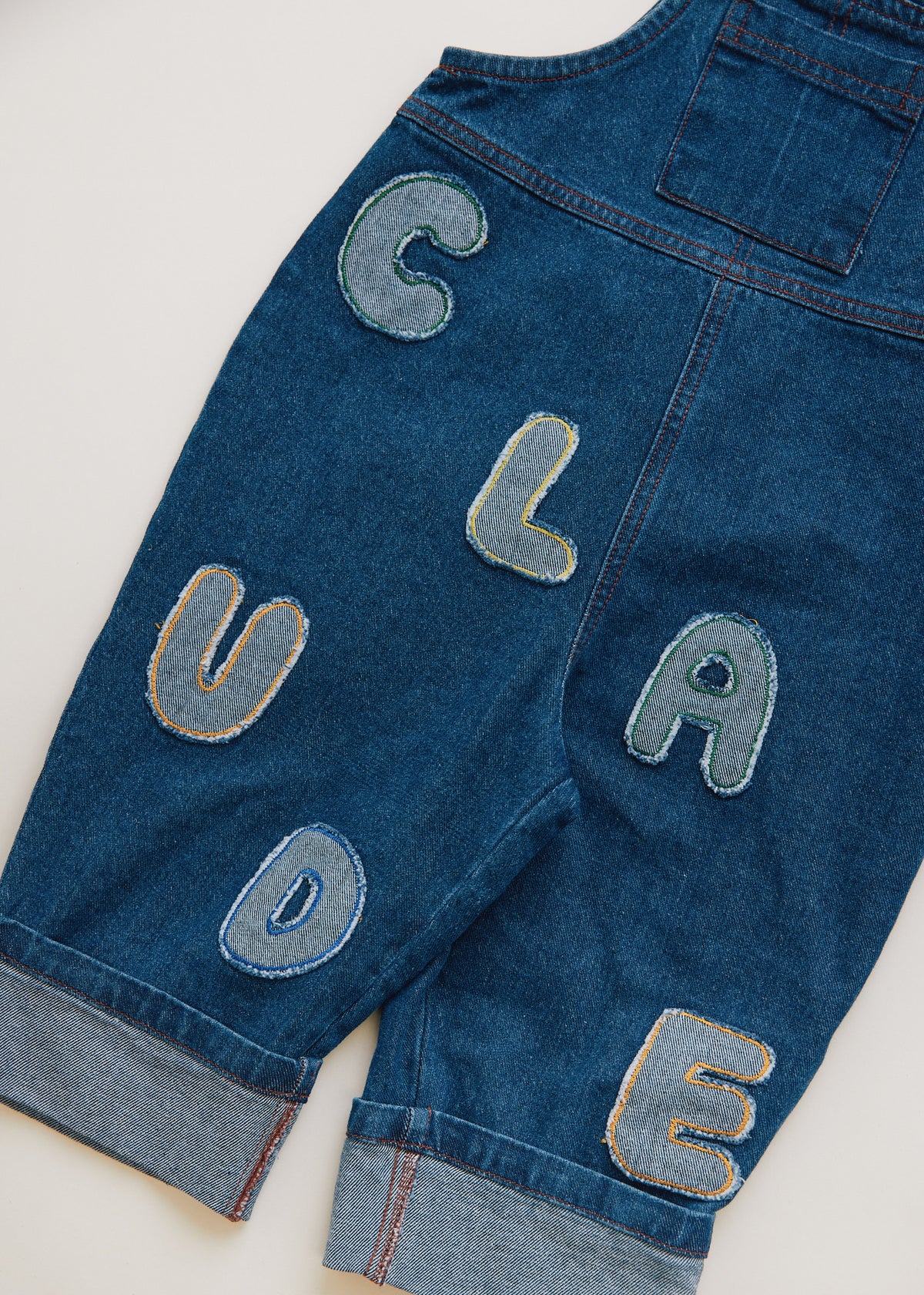 Blythe Patch Denim-Latzhose
