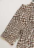 Blythe Warped Checkerboard Latzhose