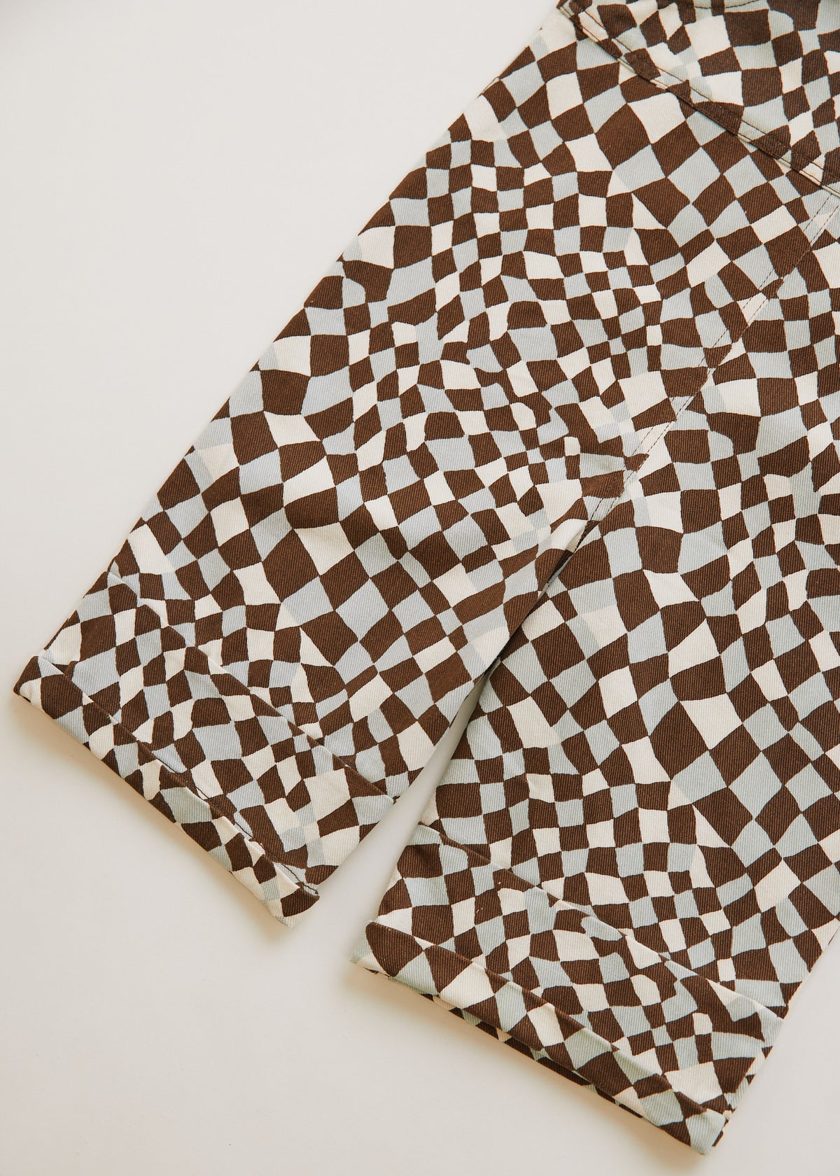 Blythe Warped Checkerboard Latzhose