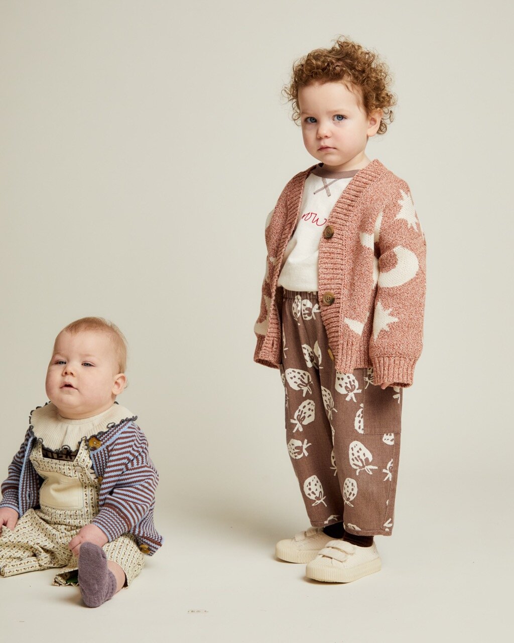 Cozmo Russet Moon Star Cardigan