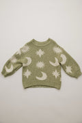 Cozmo Matcha Moon Star Sweater