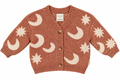 Cozmo Russet Moon Star Cardigan