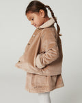 Teddy Collar Corduroy Jacket