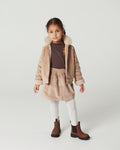 Teddy Collar Corduroy Jacket