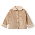 Teddy Collar Corduroy Jacket