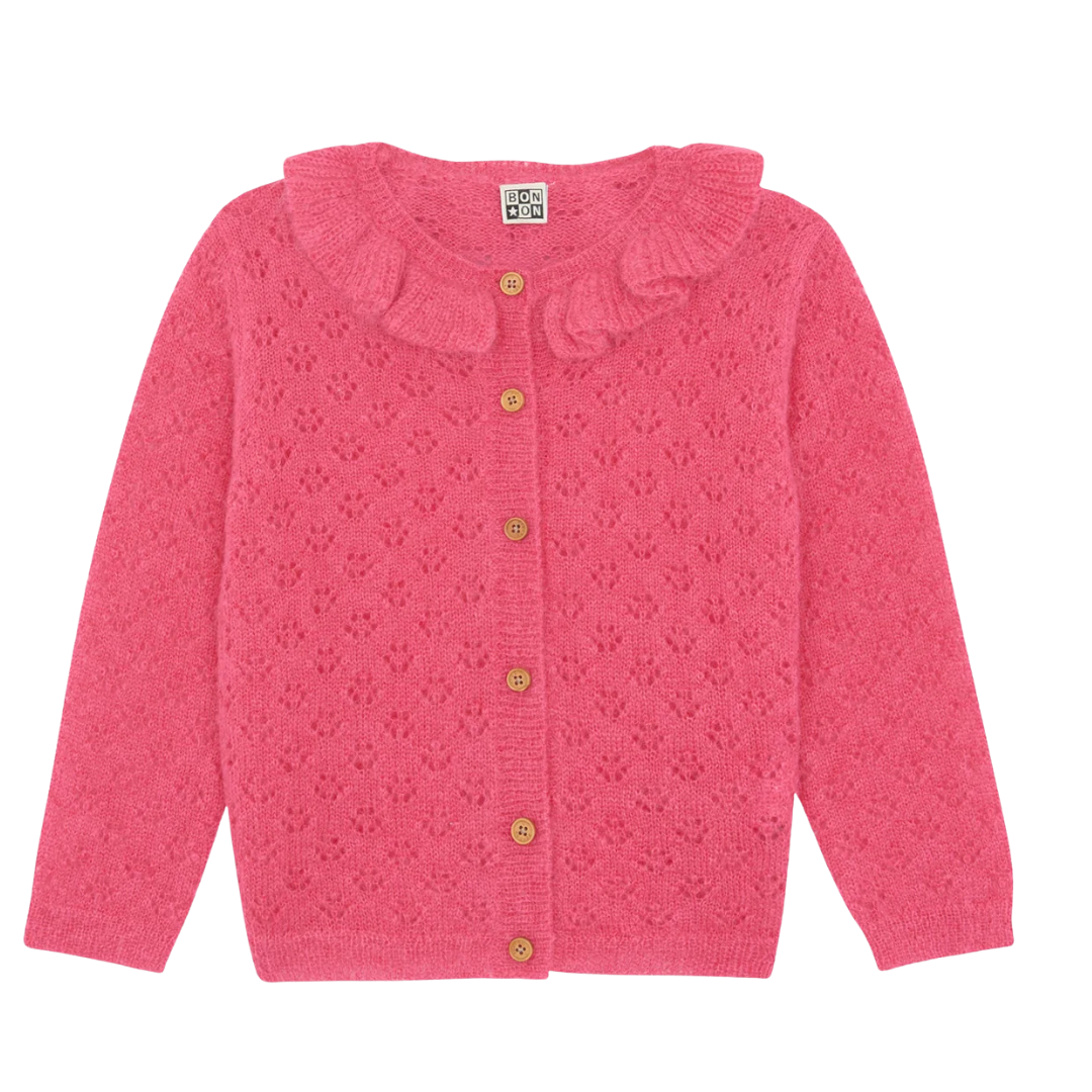Cardigan bébé en mélange de mohair Corolle