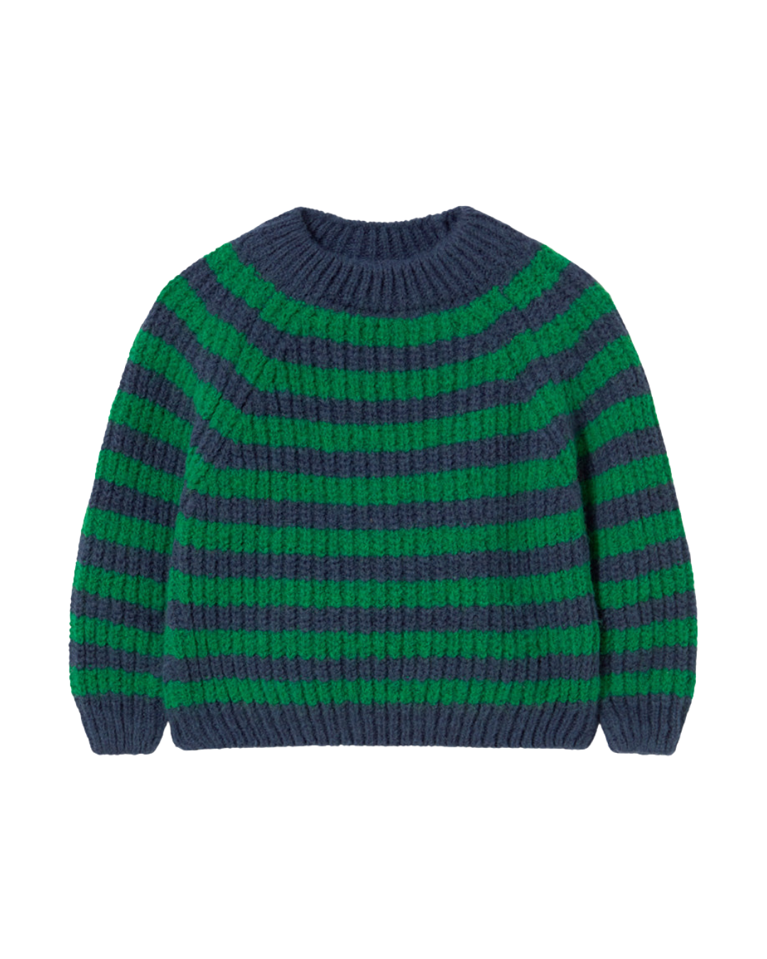 Vigo Striped Knit Baby Sweater