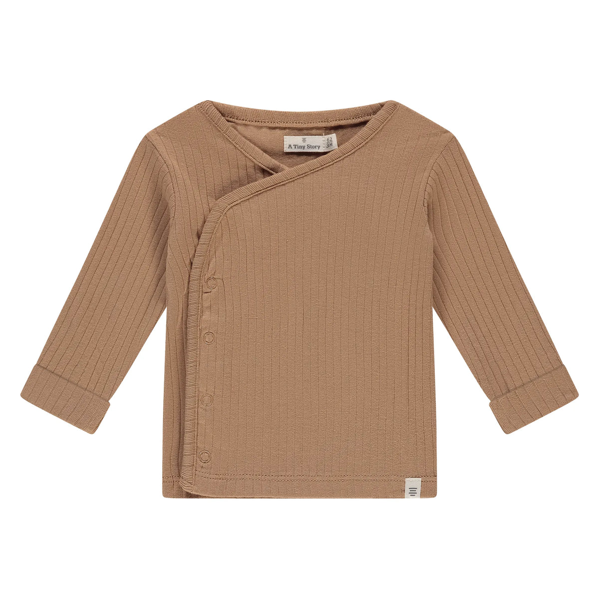 Ribbed Wrap Longsleeve