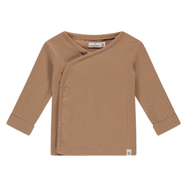 Ribbed Wrap Longsleeve