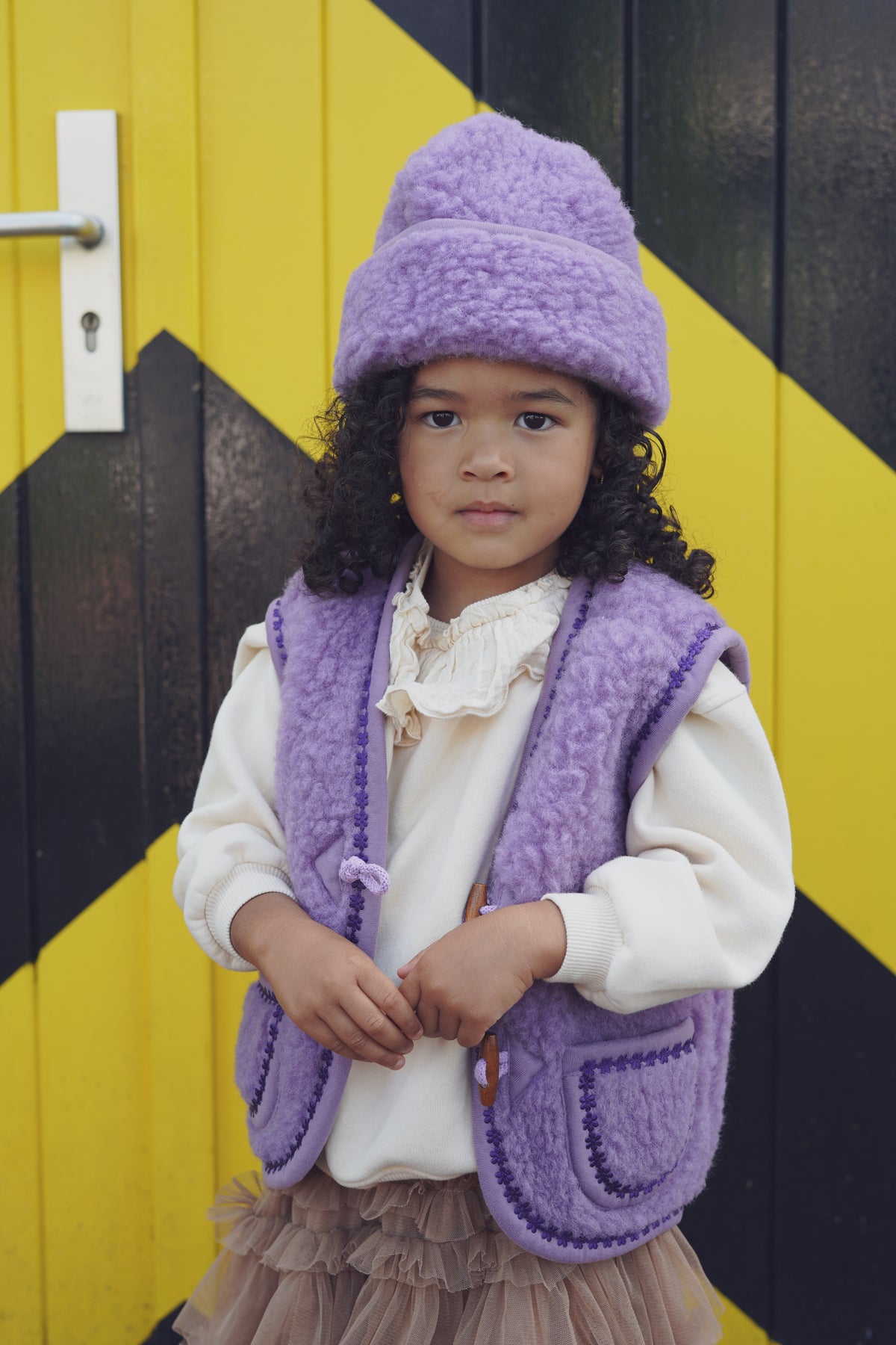 Gilet en laine Lila