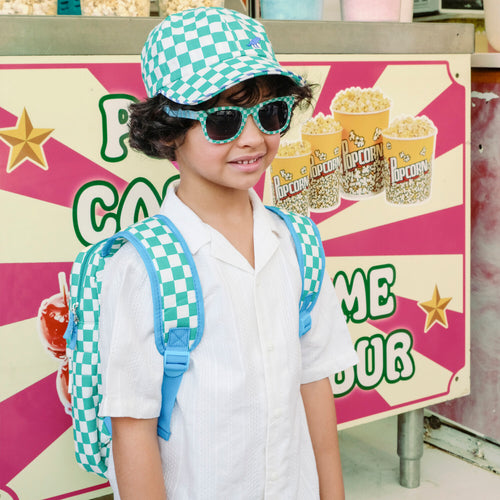 Check and Stripe Sunglasses